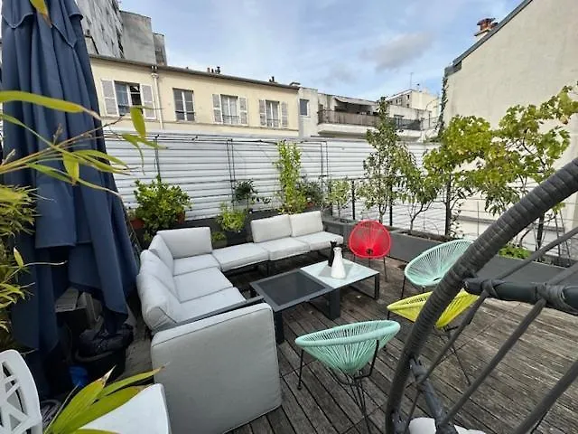 Appartement 150M2 Paris Terrasse Zen France
