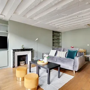 Chic -1br-4p- Marais - Republique Appartamento